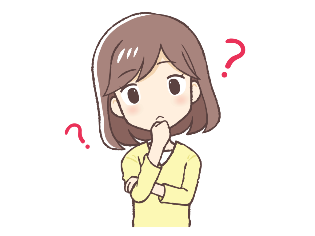 通常の荷物とアニメグッズの違いを考える人のイメージ