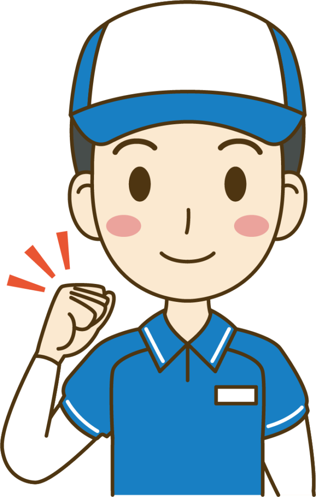 棚やケース類などを運ぶことを伝えられて頑張ろうと思う引越し業者