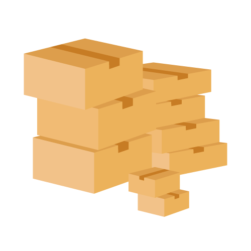量が多い段ボール