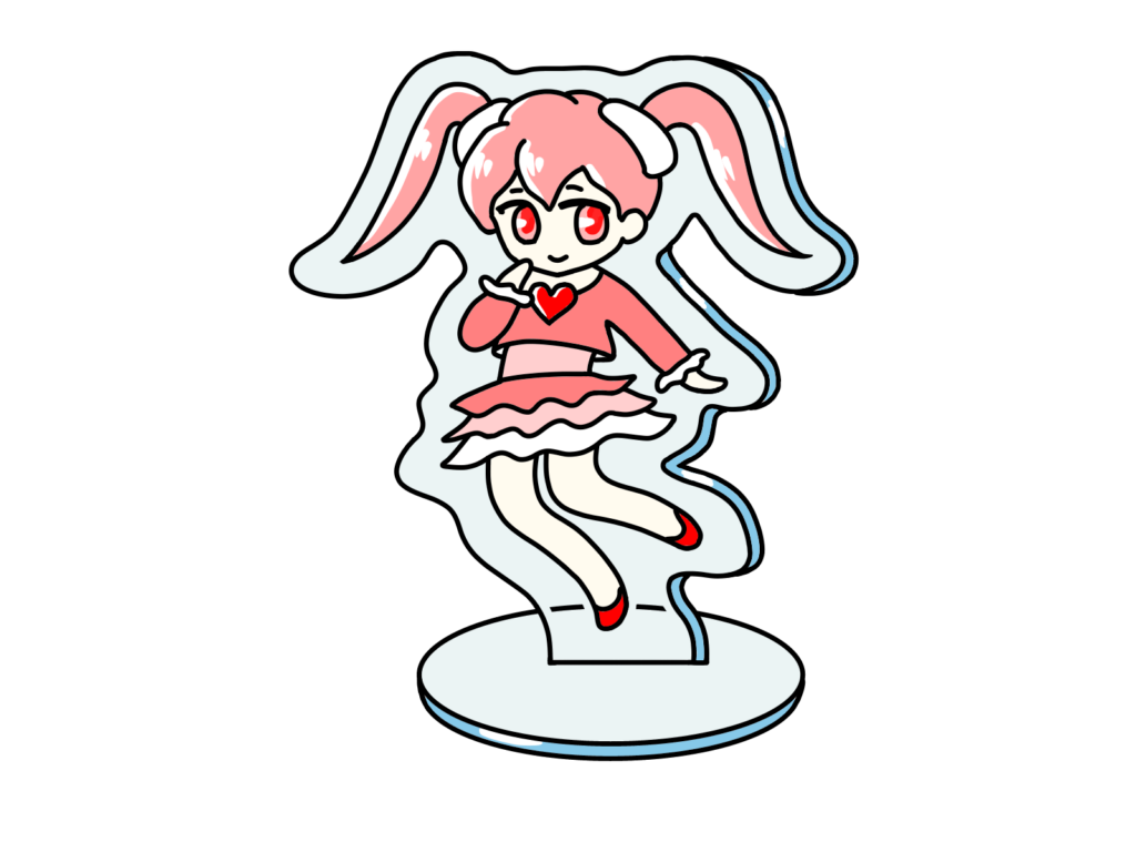 預けていたアクスタを1個から取り寄せた