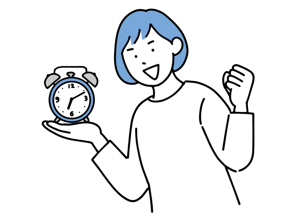 引っ越し前の多忙なときでも時間をかけずにグッズを売れることを知って喜ぶ女性