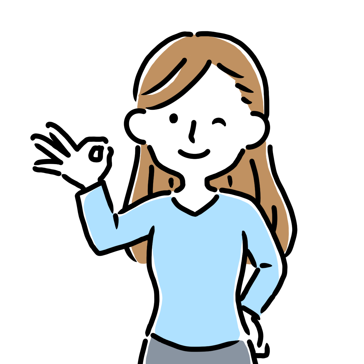 査定通りの買取金額で喜ぶ女性